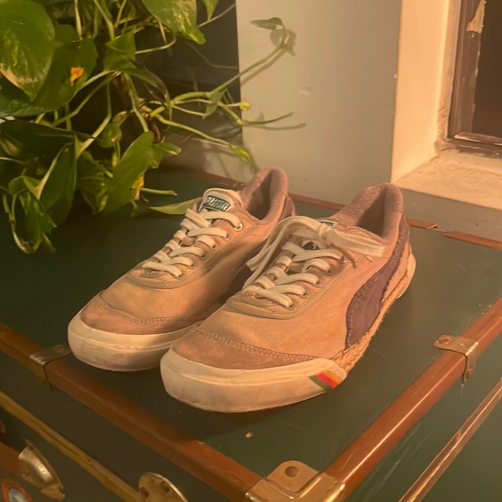 Puma Malaika Shoes Rasta Canvas